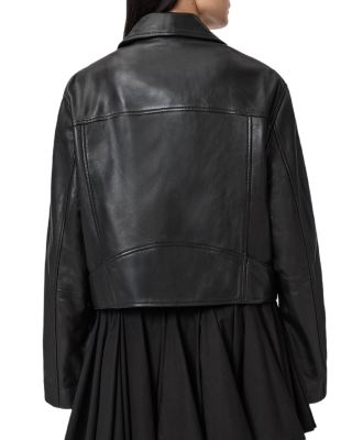 Masone Leather Biker Jacket