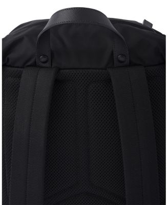 Re-Nylon and Saffiano Leather Backpack