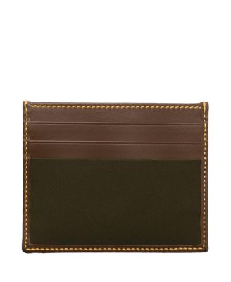 Re-Nylon and Leather Card Holder