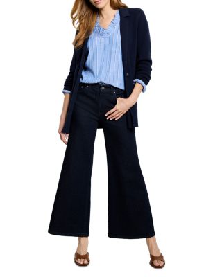 Joyride High Rise Ankle Flare Leg Jeans in Night