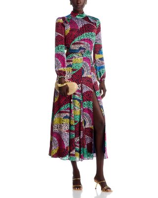 Jacqui-B Belted Midi Dress