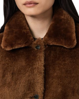 Serra Reversible Shearling Coat