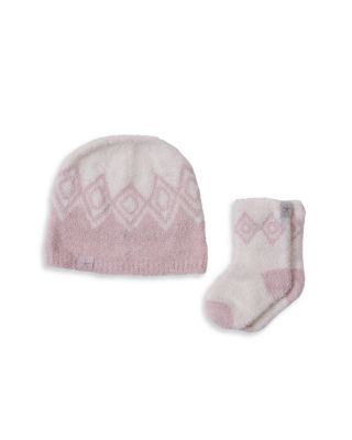 Unisex CozyChic Lite&reg; Baby Fair Isle Beanie and Sock Set