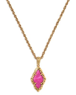 Adeline Short Pendant Necklace, 16"-19"