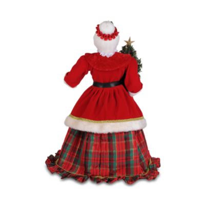 Light Up Traditional Mrs. Claus Figurine