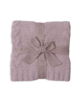 Unisex CozyChic&reg; Braided Cable Receiving Blanket - Ages 0+