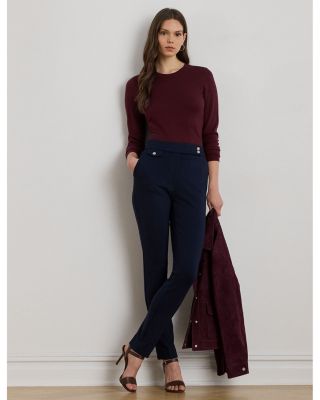 Petites Ponte Ankle Pants