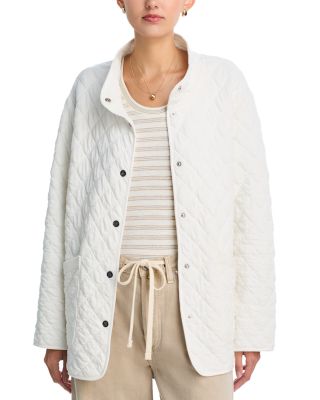 Puff Jacquard Barn Coat