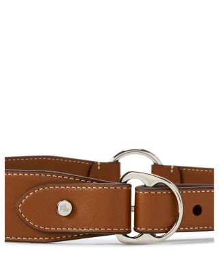 Equestrian D-Ring Leather Belt