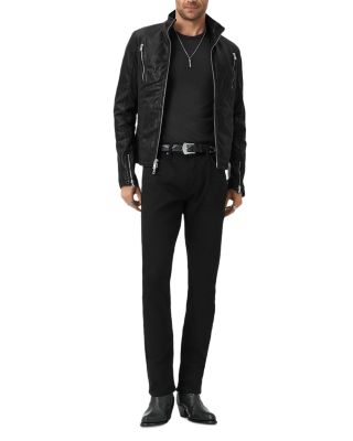 Jared Racer Leather Jacket