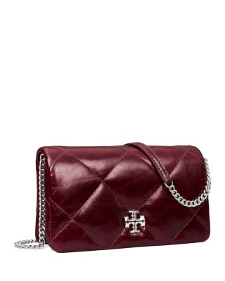 Kira Diamond Quilted Wallet On A Chain