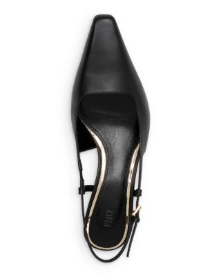 Women's Winnie Leather Slingback Pumps