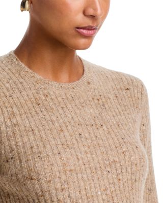 Wool-Blend Crewneck Knit Sweater  