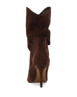 Women&#39;s Maryana Up Slouch Nubuck Leather Ankle Boots