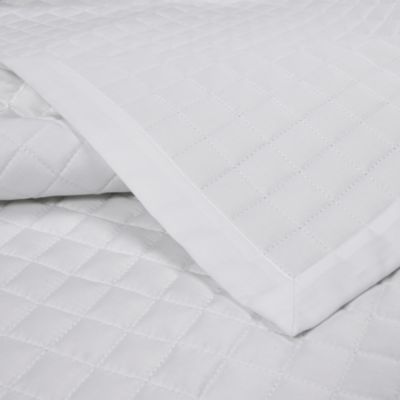 Vita Quilted Sateen Bedspread, Queen