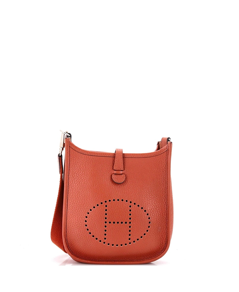 Pre-owned Pre-owned Hermes Hermes Tpm Evelyne Bag Gen Iii Clemence In Brown