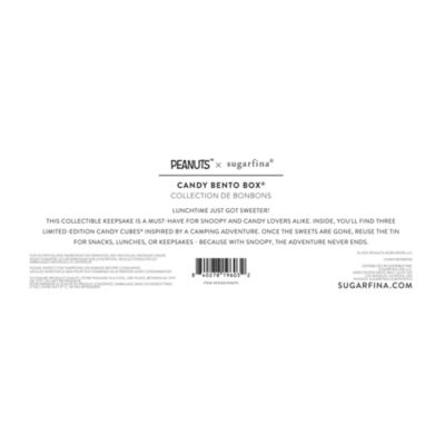 Peanuts Snoopy 3 Piece Candy Lunch Box