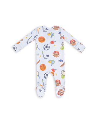 Boys' Sports Ball Friends Zipper Footie - Baby