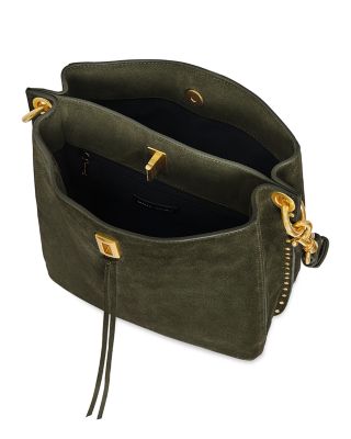 Darren Suede Shoulder Bag