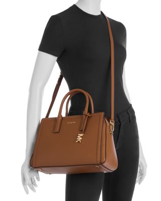 Laila Medium Leather Satchel