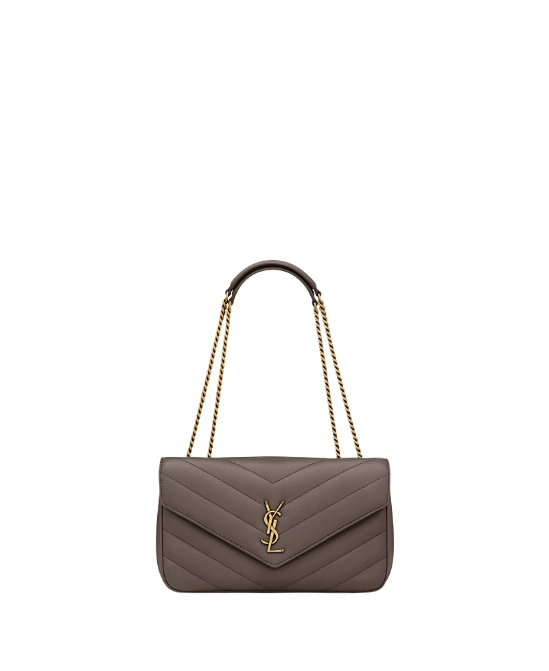 Saint Laurent Loulou Medium In MatelassA Lambskin