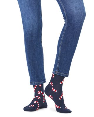 Candy Cane Socks