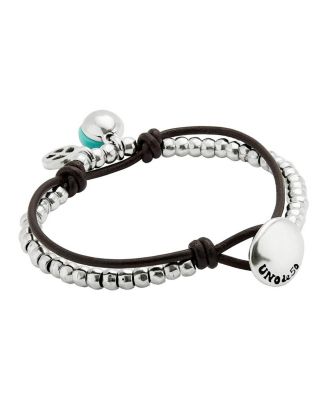 Turquoise Murano Bead Strap Bracelet