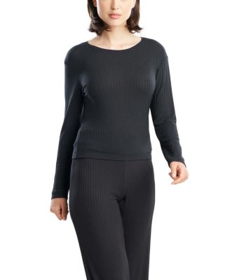Skye - Rib Ease Long Sleeve Top