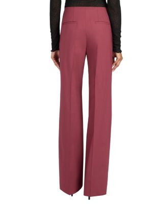 Della Straight Leg Pants in Stretch Wool