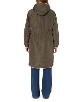 Mayline Reversible Faux Fur Parka