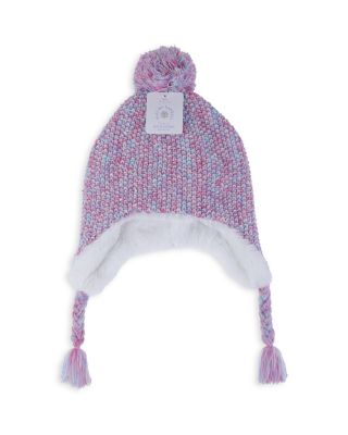 Girls' Multi Color Hat & Gloves Set - Big Kid