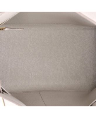 Kelly 28 Handbag Light Togo with Gold Hardware