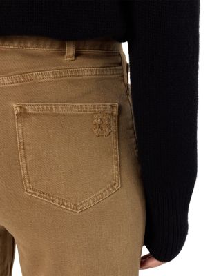 Clea High Rise Straight Jeans in Camel