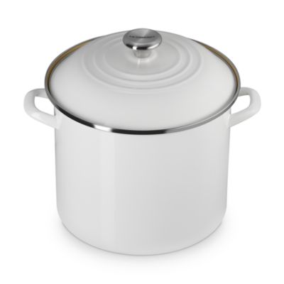 Enamel on Steel Classic Round Stockpot, 12 Qt.
