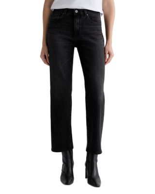 Brinley Mid Rise Straight Leg Jeans in Nebula