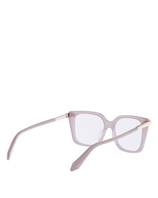 Serpenti Viper Square Eyeglasses, 53mm