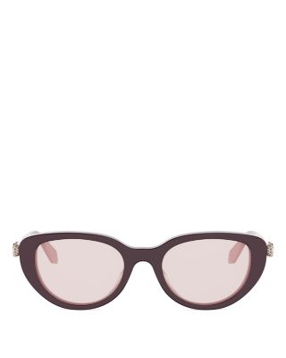 Serpenti Forever Oval Sunglasses, 50mm