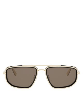 B.zero1 Rectangle Sunglasses, 57mm
