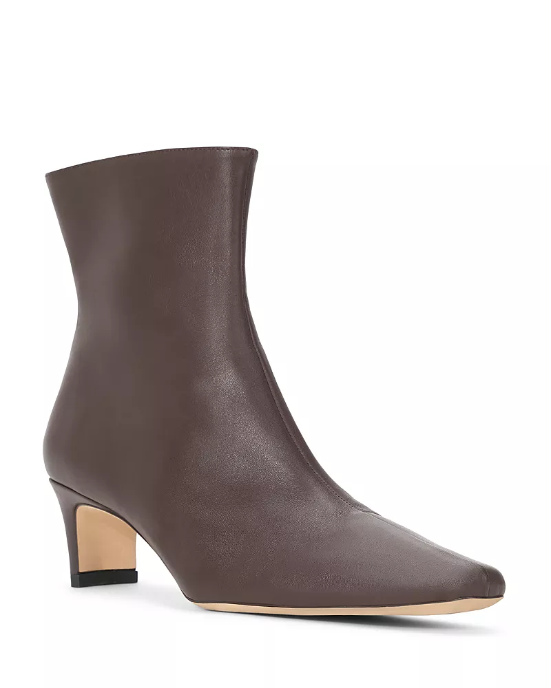 Staud Women's Wally Leather Ankle Booties