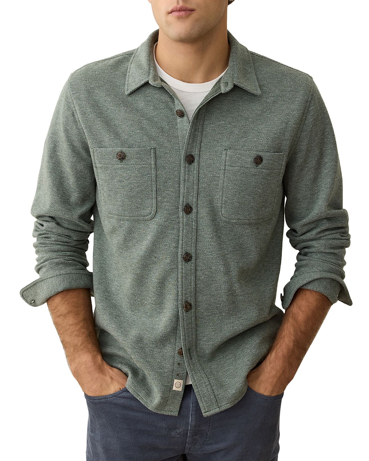 Marine Layer Pacifica Stretch Twill Overshirt