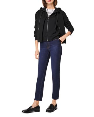 Redefine High Rise Slim Straight Jeans in Dark Indigo