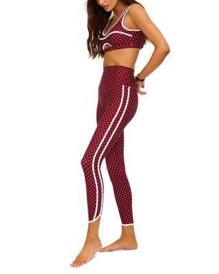 Rella Dot Print Leggings