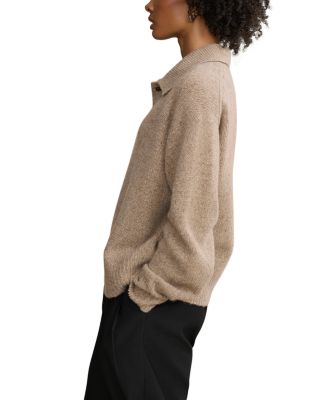 Burke Cashmere Polo Sweater