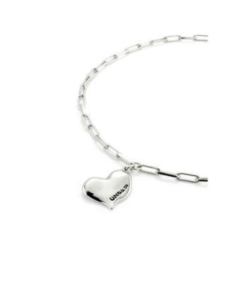 Medium Heart Link Necklace