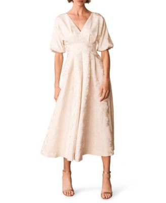 Women's Jacquard Midi Dress