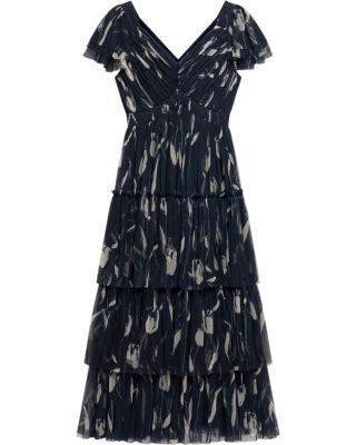 Women's Ruffle Maxi Dress