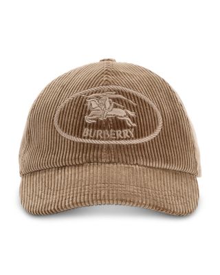 Corduroy Knit Stamp Baseball Cap