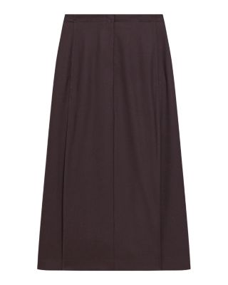 Trouser Front Maxi Skirt