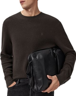 Waffle Crewneck Sweater