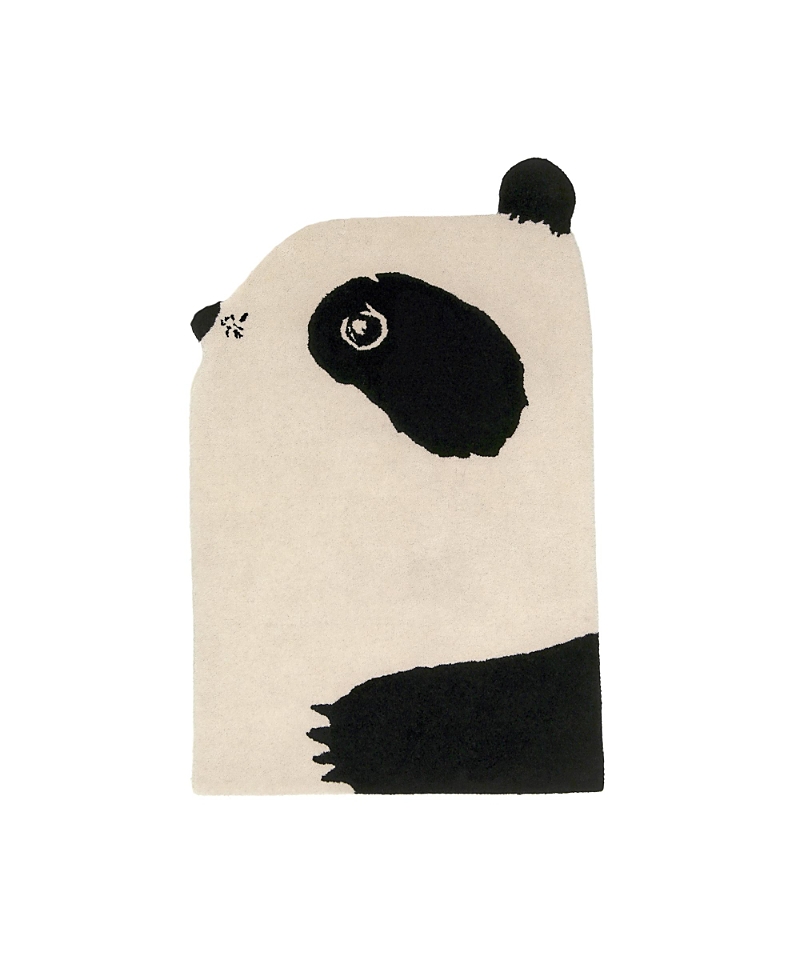 Eo Play Panda Rug In Multi